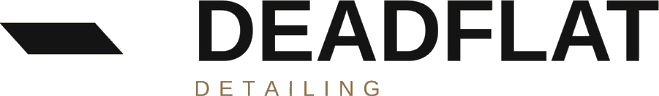 DeadFlat Detailing — mobile auto detailing logo